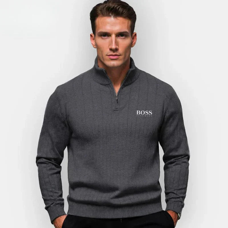 Zip-Up Sweater
