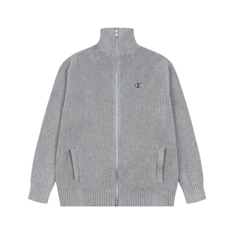 Pull En Tricot Côtelé