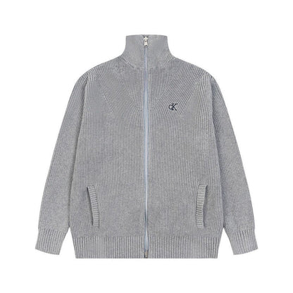 Pull En Tricot Côtelé